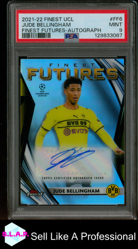 Jude Bellingham 2021 Topps Finest 159/200