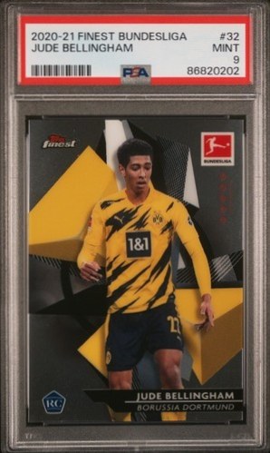 Jude Bellingham 2021 Topps Finest #32
