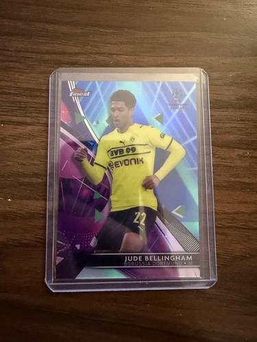 Jude Bellingham 2021 Topps Finest Pink Refractor /99