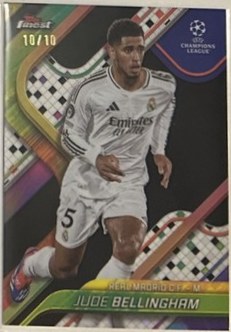Jude Bellingham 2024 Topps Finest Black /10
