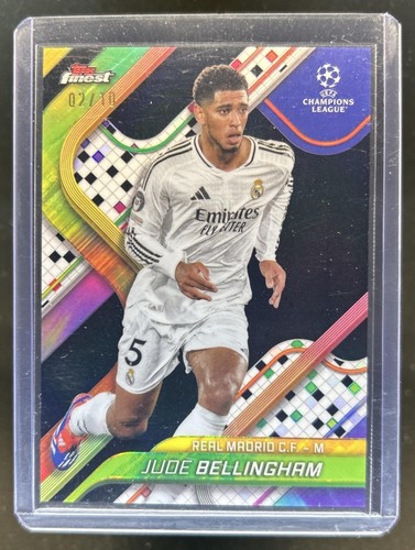 Jude Bellingham 2024 Panini Finest Black Refractor /10