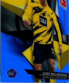 Jude Bellingham 2020 Topps Finest Blue Refractor /150