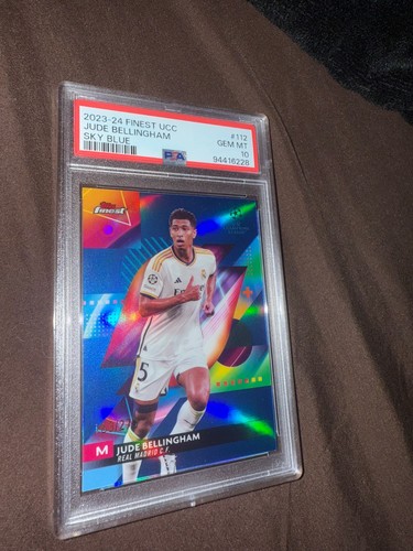 Jude Bellingham 2023 Topps Finest Blue Shimmer /275