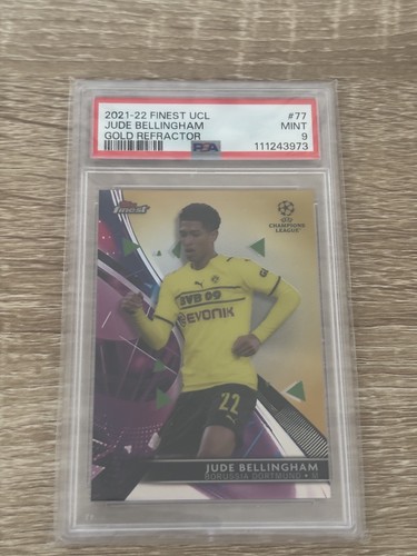 Jude Bellingham 2021 Topps Finest Gold /50
