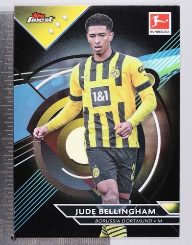 Jude Bellingham 2023 Topps Finest Green Refractor