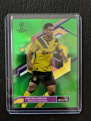 Jude Bellingham 2022 Topps Finest Green Refractor /99