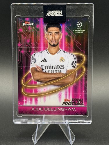 Jude Bellingham 2024 Topps Finest Magenta Refractor /25