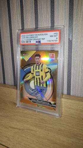 Jude Bellingham 2022 Topps Finest Orange /15