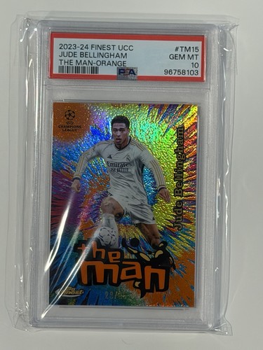 Jude Bellingham 2024 Topps Finest Orange /25