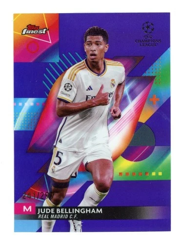 Jude Bellingham 2024 Topps Finest Purple /299