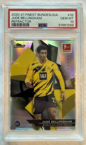 Jude Bellingham 2020 Topps Finest Refractor