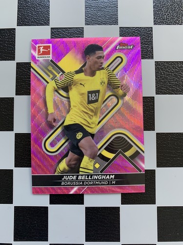 Jude Bellingham 2021 Topps Finest Rosa /300