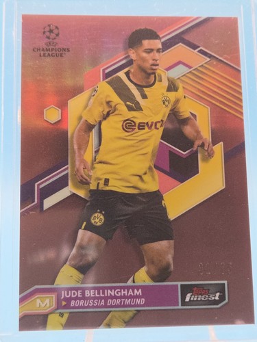 Jude Bellingham 2023 Topps Finest Rose Gold /75