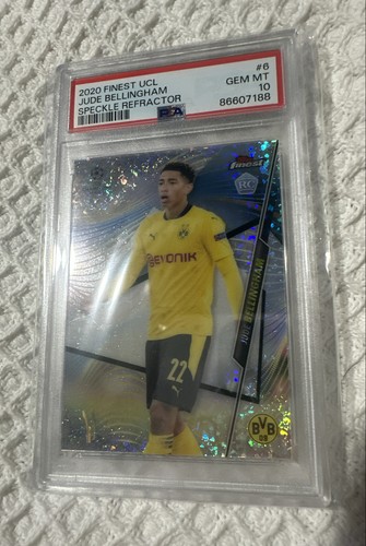 Jude Bellingham 2020 Topps Finest Speckle Refractor /175