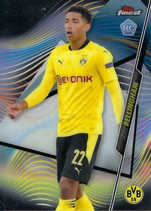 Jude Bellingham 2020 Topps Finest UEFA 6