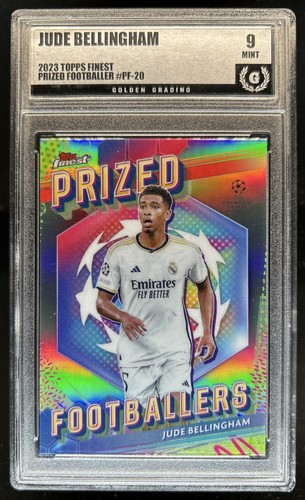 Jude Bellingham 2023 Topps Finest UEFA