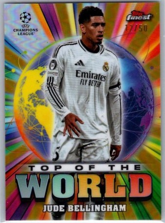 Jude Bellingham 2024 Topps Finest UEFA Club Competitions