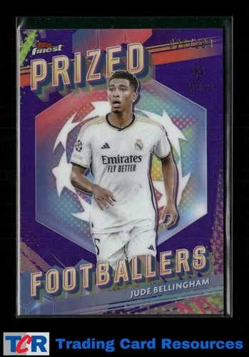 Jude Bellingham 2023 Panini Finest UEFA Purple /299