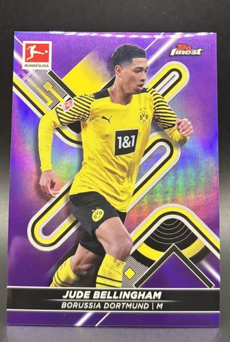 Jude Bellingham 2021 Topps Finest Viola /250