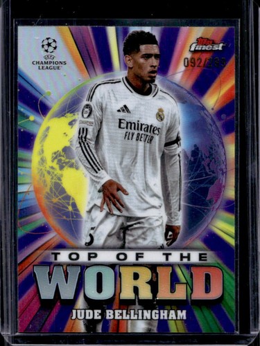 Jude Bellingham 2024 Topps Finest Violet Refractor /299