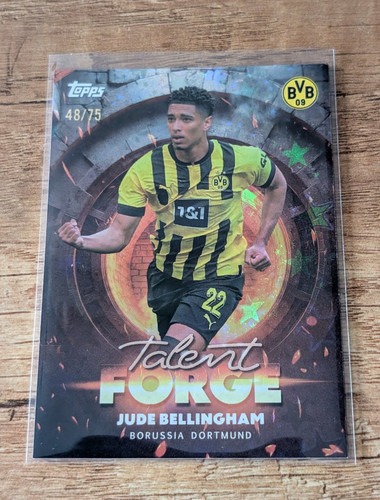 Jude Bellingham 2025 Topps Focus Rose Gold /75