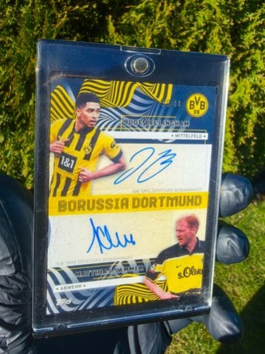 Multiple: Jude Bellingham, Jamal Musiala 2022 Topps BVB Borussia Dortmund /44