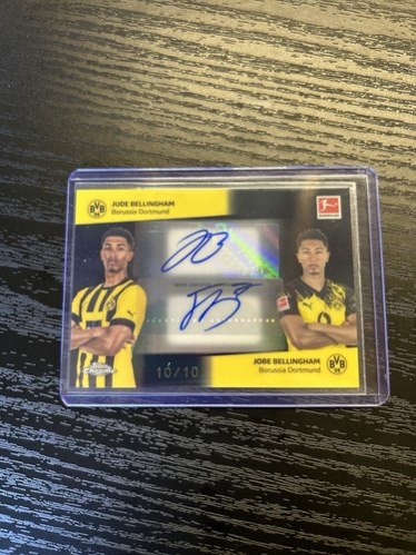 Multiple: Jude Bellingham, Jobe Bellingham 2025 Topps Chrome 10/10