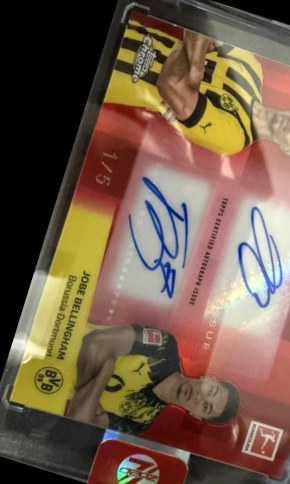 Multiple: Jude Bellingham, Jobe Bellingham 2025 Topps Chrome /5