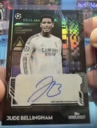 Jude Bellingham 2025 Topps Knockout /10