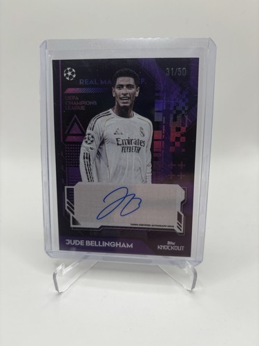Jude Bellingham 2025 Topps Knockout /50