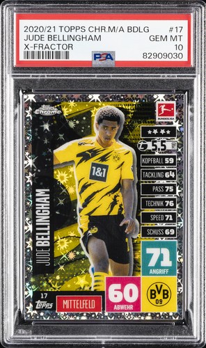 Jude Bellingham 2020 Topps Match Attax Bundesliga