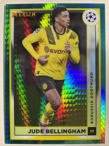 Jude Bellingham 2022 Panini Merlin Chrome Aqua Prism /274