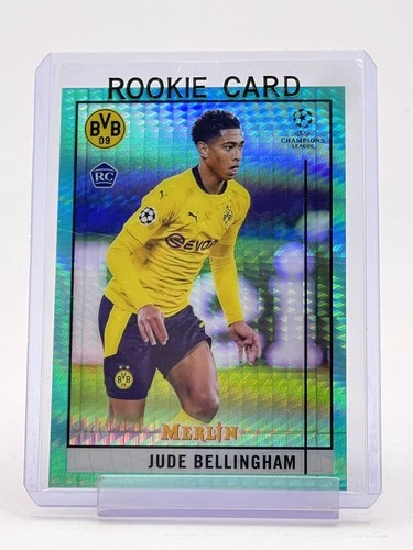 Jude Bellingham 2021 Topps Merlin Chrome Aqua Prism #31
