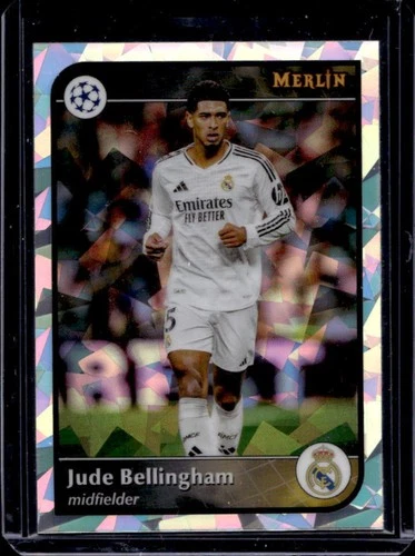 Jude Bellingham 2024 Topps Merlin Chrome Atomic Refractor #5