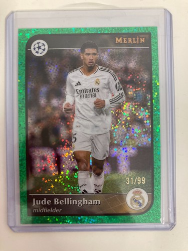 Jude Bellingham 2025 Topps Merlin Chrome base /99