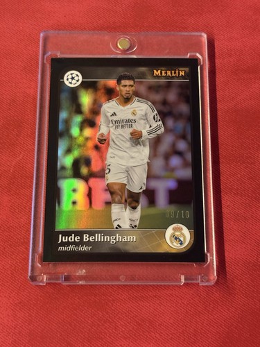 Jude Bellingham 2023 Topps Merlin Chrome Black /10
