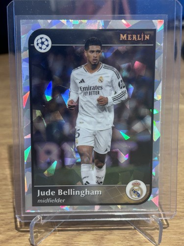 Jude Bellingham 2025 Topps Merlin Chrome Cracked Ice