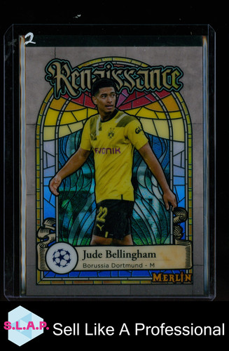 Jude Bellingham 2023 Topps Merlin Chrome Gloss