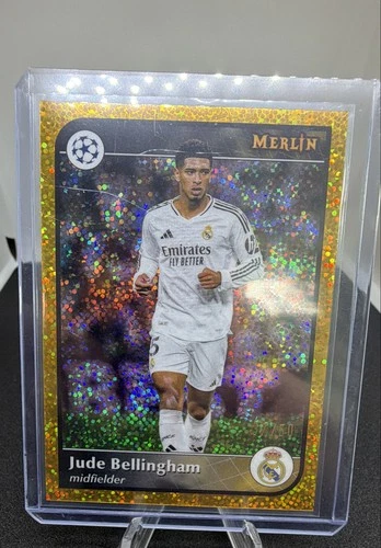 Jude Bellingham 2025 Topps Merlin Chrome Gold /50