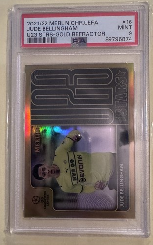 Jude Bellingham 2021 Panini Merlin Chrome Gold /50