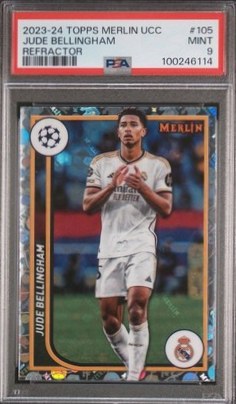 Jude Bellingham 2023 Topps Merlin UCC Refractor