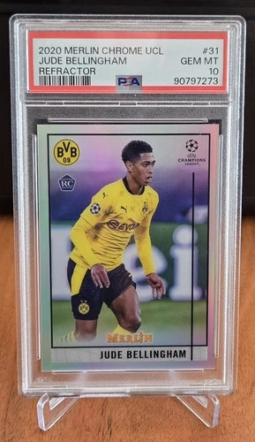 Jude Bellingham 2020 Topps Merlin Chrome Refractor