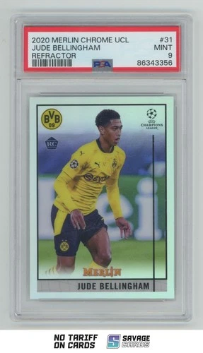 Jude Bellingham 2020 Topps Merlin Chrome Refractor #31