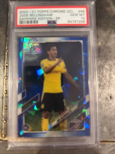 Jude Bellingham 2020 Topps Merlin Chrome Sapphire