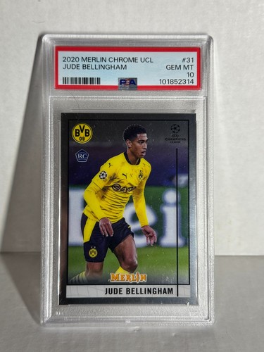 Jude Bellingham 2020 Panini Merlin Chrome UCL