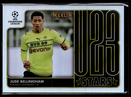 Jude Bellingham 2021 Topps Merlin Chrome UEFA Champions League
