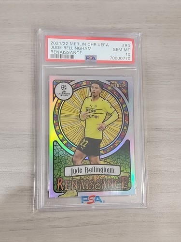 Jude Bellingham 2021 Panini Merlin Chrome UEFA #R3