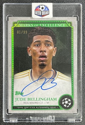 Jude Bellingham 2023 Topps Museum Amethyst /99