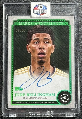 Jude Bellingham 2023 Topps Museum Collection Amethyst /99