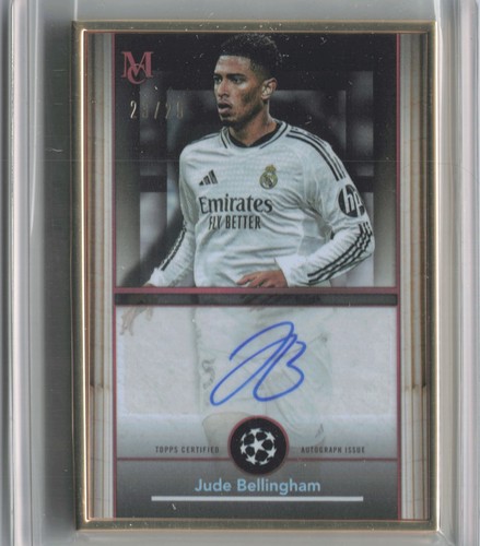 Jude Bellingham 2024 Topps Museum Gold Frame /25